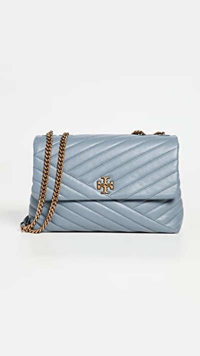 Tory Burch Kira Small Convertible Chevron Quilted Shoulder Bag In