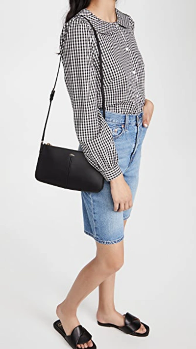 Shop Apc Sac Betty Baguette Bag In Black