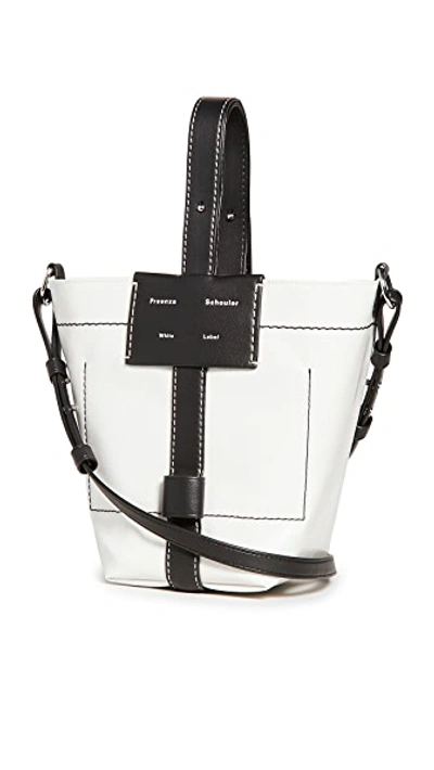 Shop Proenza Schouler White Label Small Coated Canvas Bag