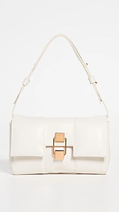 Shop Demellier Midi Alexandria Bag In Off White