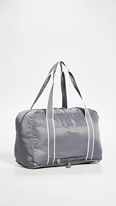 Shop Paravel Fold Up Duffel Bag In Sidecar Grey