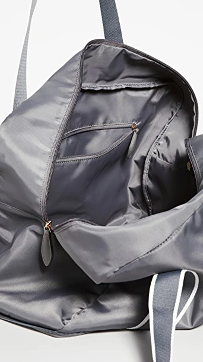 Shop Paravel Fold Up Duffel Bag In Sidecar Grey