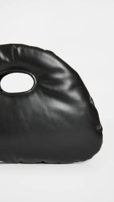 Shop A.w.a.k.e. Small Lucy Round Bag In Black