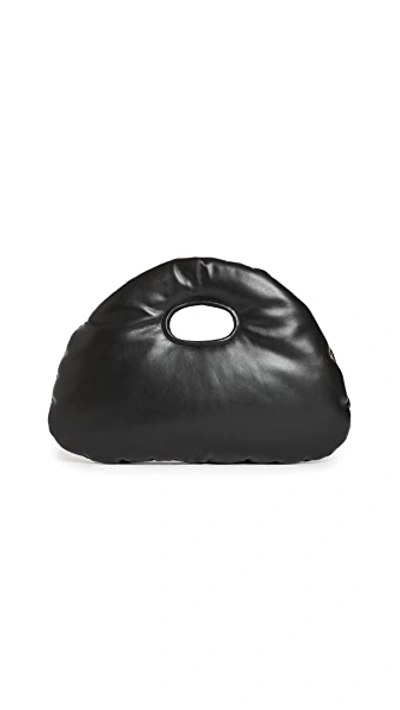 Shop A.w.a.k.e. Small Lucy Round Bag In Black