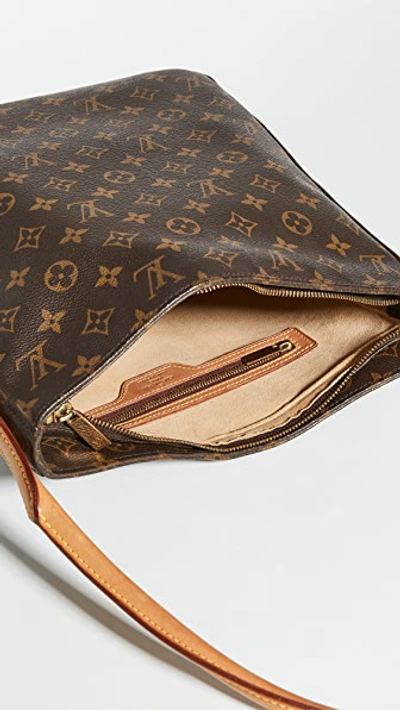 Shop Shopbop Archive Louis Vuitton Looping Gm, Monogram In Brown