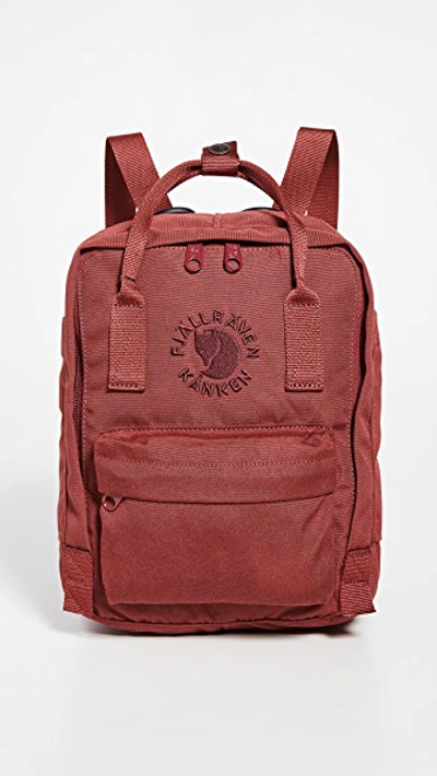 Shop Fjall Raven Re-kanken Mini In Ox Red