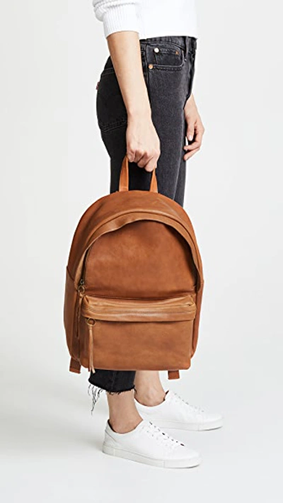 Shop Madewell The Lorimer Backpack In English Saddle