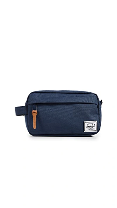Shop Herschel Supply Co. Chapter Carry On Travel Kit In Navy