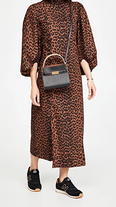 Tory Burch Petite Lee Radziwill Double Bag Black