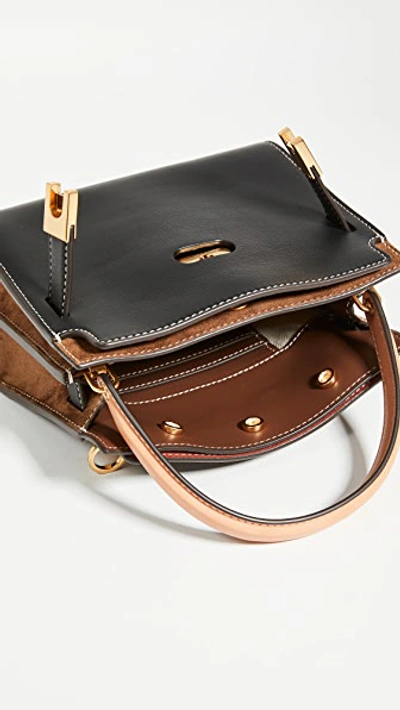 Tory Burch Petite Lee Radziwill Double Bag Black