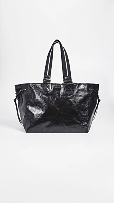 Shop Isabel Marant Wardy New Bag In Black