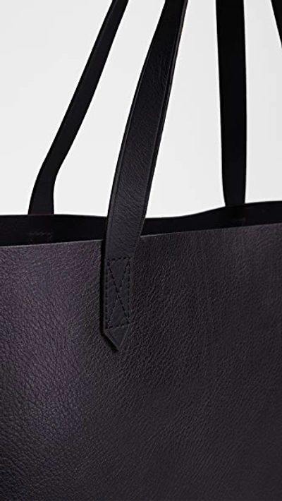 Shop Madewell The Transport Tote In True Black