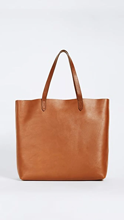 Shop Madewell The Transport Tote English Saddle