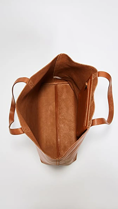 Shop Madewell The Transport Tote English Saddle