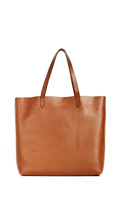 Shop Madewell The Transport Tote English Saddle