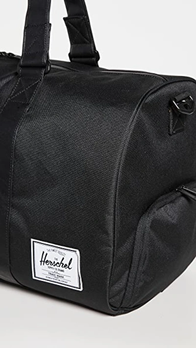 Shop Herschel Supply Co Novel Weekender In Black/black
