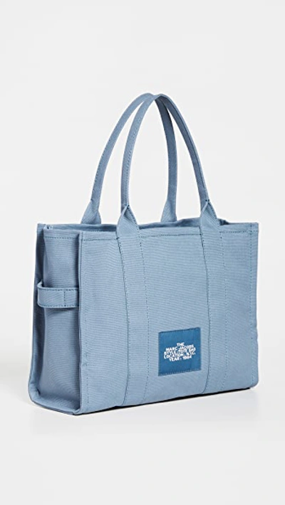Marc Jacobs Traveler Tote In Blue Shadow