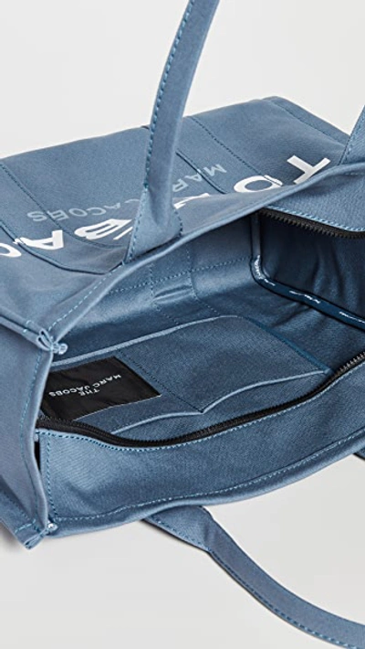 Marc Jacobs Traveler Tote In Blue Shadow
