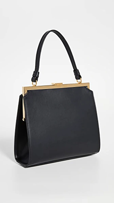 Shop Mansur Gavriel Elegant Bag In Black