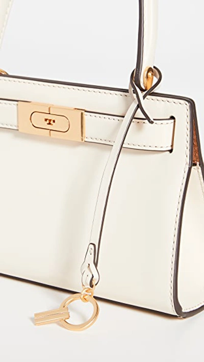 Shop Tory Burch Lee Radziwill Petite Bag In New Cream