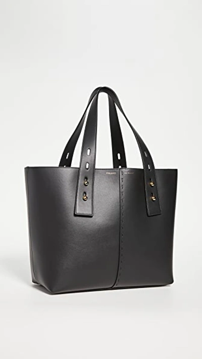 Shop Frame Les Second Medium Tote Bag In Noir