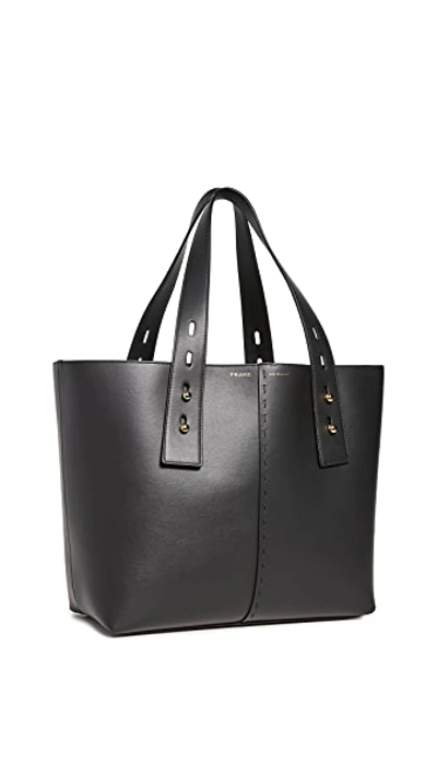 Shop Frame Les Second Medium Tote Bag In Noir