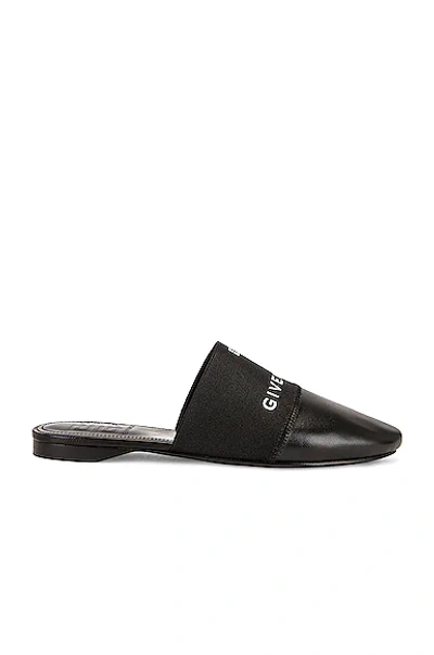 Shop Givenchy Bedford Flat Mules In Black