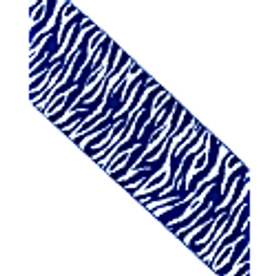 Ingmarson Tiger Wool & Cashmere Scarf Electric Blue In Cashmere