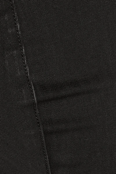 Shop The Row Stratton Stretch-cotton Leggings In Black