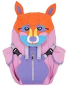 Yang Du Fox Patchwork Nylon Backpack, Pink/multi