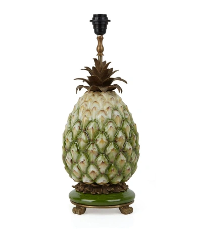 Shop House Of Hackney Ananas Pineapple Ceramic Lamp Base In Multi