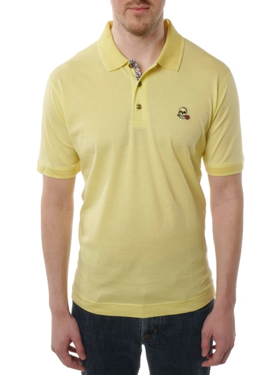 Shop Robert Graham Archie Performance Polo In Light Yellow