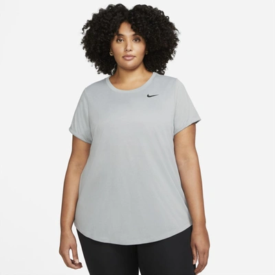 Shop Nike Dri-fit Legend Women's Training T-shirt In Particle Grey