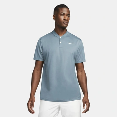 Shop Nike Dri-fit Victory Men's Golf Polo In Hasta,white