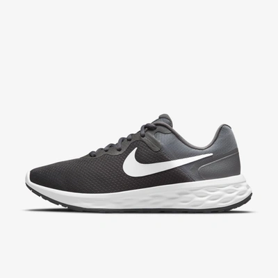 Shop Nike Men's Revolution 6 Road Running Shoes In Grey