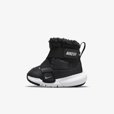 Shop Nike Flex Advance Baby/toddler Boots In Black,dark Smoke Grey,university Red,white