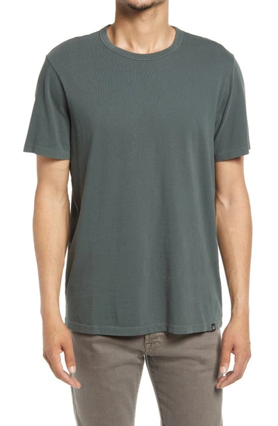 Shop Madewell Garment Dyed Allday Crewneck T-shirt In Dark Palm