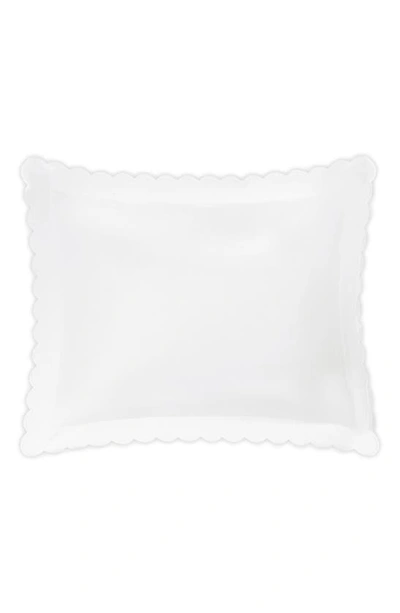 Shop Matouk Diamond Piqué Pillow Sham In White