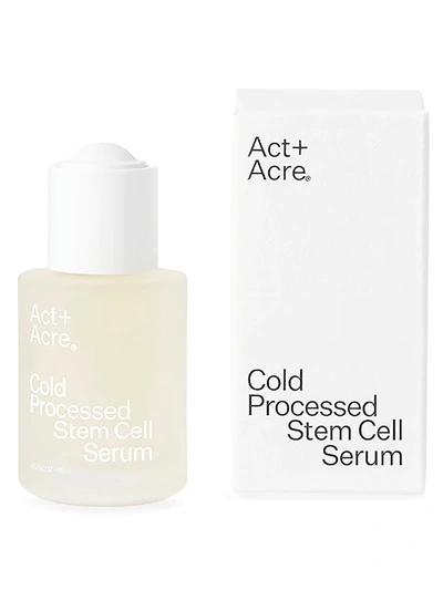 Shop Act+acre Women's Cold Processed Stem Cell Serum