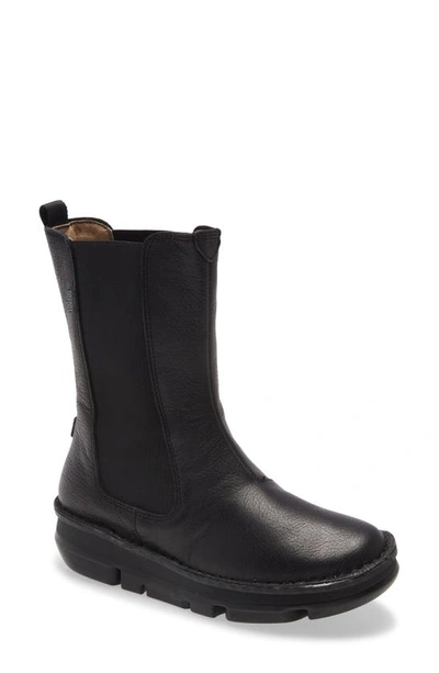 Shop On Foot Wedge Chelsea Boot In Black