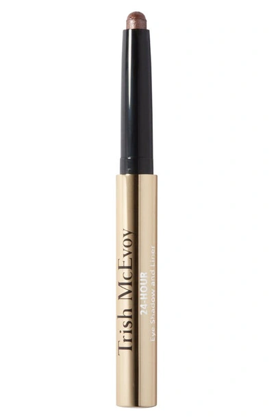 Shop Trish Mcevoy 24-hour Eyeshadow & Eyeliner In Smokey Quartz