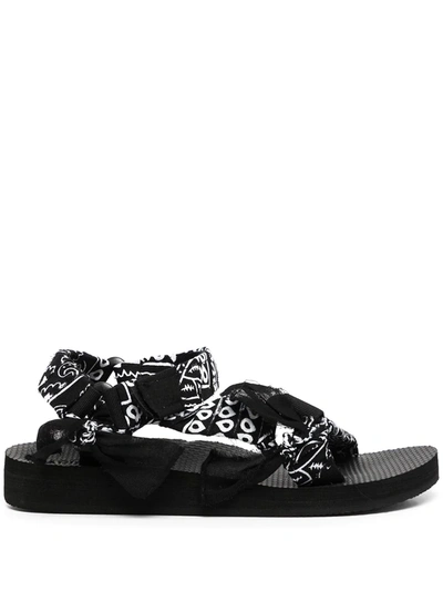 Shop Arizona Love Trekky Bandana Sandals In Schwarz