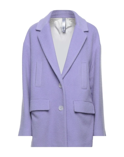 Shop Hevo Coats In Lilac