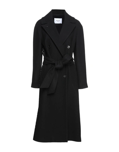 Shop Paltò Coats In Black