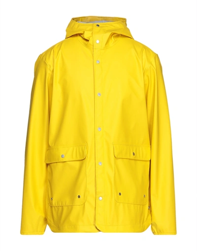 Shop Herschel Supply Co Overcoats In Yellow