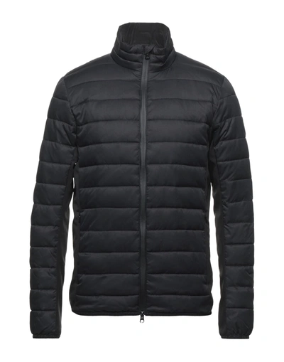 Shop Ea7 Down Jackets In Black