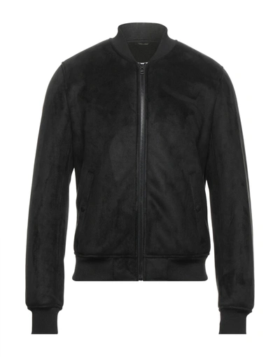 Shop Patrizia Pepe Man Jacket Black Size 42 Polyester