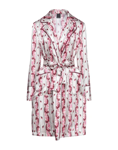 Shop Pinko Woman Overcoat & Trench Coat Beige Size 4 Polyester