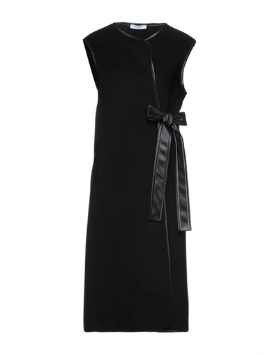 Shop Beatrice B Beatrice.b Overcoats In Black