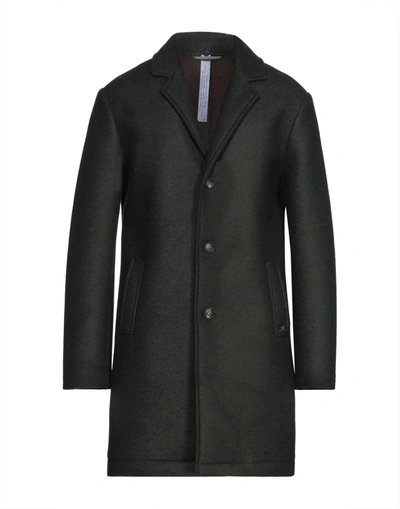 Shop Mason's Coats In Dark Green